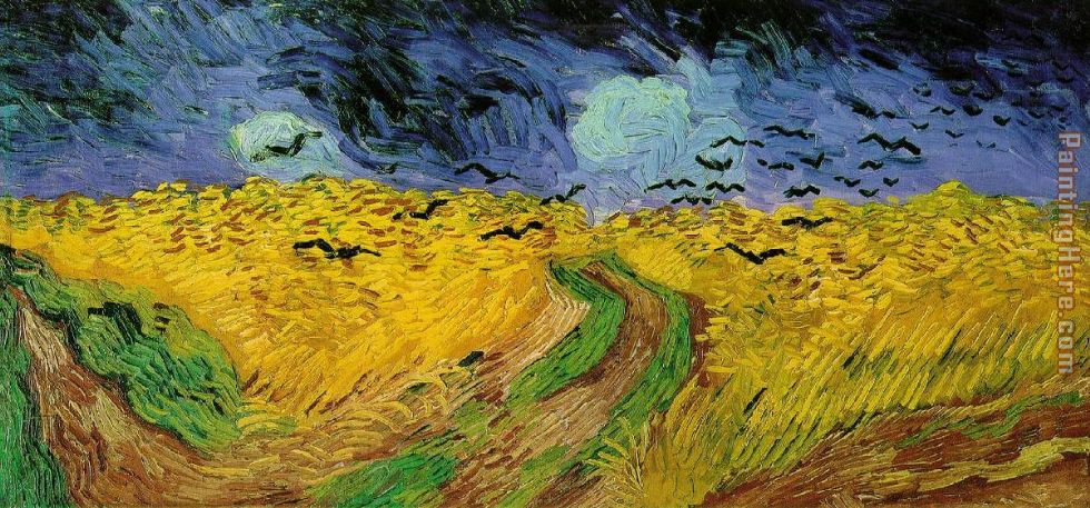 Vincent van Gogh Wheat Field with Crows
